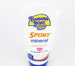 Banana Boat Sport Mineral Sunscreen Lotion SPF 50 6 Fl Oz Each Lot Of 2 BB11/24 - £14.38 GBP