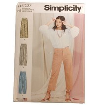 Simplicity R11327 Pattern Misses Pants 21 Pieces 3 Variations H5 6-14 UC - £3.89 GBP