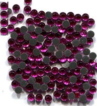 Rhinestones 3mm 10ss   FUCHSIA  Hot Fix Iron on   2 gross 288 pieces - $5.79