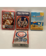 Lot of sealed playing cards patriotic Chicago cubs Skechers - £10.94 GBP