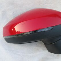 17-19 Audi A3 A3-Quattro Side View Door Mirror Passenger Right RH (w/o PWR FOLD) image 2