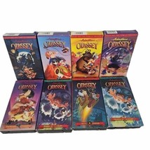 Adventures In Odyssey VHS Lot Focus On The Family Set Of 8 Tapes - £15.49 GBP