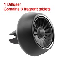 Air Outlet Clip Perfume Diffuser Car Air Freshener Aircraft Engine Auto Accessor - £28.74 GBP
