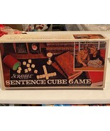 1971 Scrabble Sentence Cube Game *Pre-Owned/Complete/Nice* b2 - $23.07 CAD