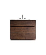 36&quot; Walnut Vanity w/Sink &amp; Ample Storage - $12,927.63 MXN