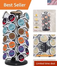 Sleek K Cup Organizer Holder with 360-Degree Rotation - 40 Pods in Elega... - $39.00