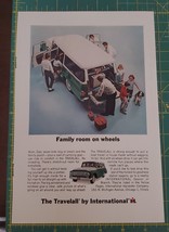 1960&#39;s Magazine Ad The Travelall by International Harvester Family Room - £9.53 GBP