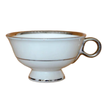 Theodore Haviland New York Shelton Made in America  Platinum Trim Tea Coffee Cup - $29.95