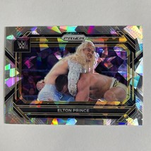 2023 Panini Prizm WWE Cracked Ice Prizm Parallel #12 Elton Prince - £1.35 GBP