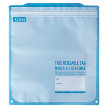 Russbe Reusable Statement Bags 8pcs (Blue) - Freezer - £25.19 GBP