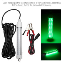 12V Led Green Underwater Submersible Night Fishing Boat Light Attract Fi... - $31.99