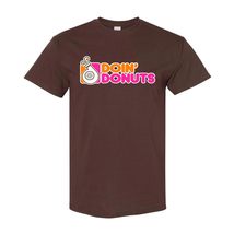 Doughnuts Lover T-Shirt Sweet Dessert Doin&#39; Donuts - Funny Racing &amp; Drift Car En - $19.99