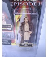 Star Wars Episode I Qui-Gon Jinn Action Figure with Lightsaber and CommT... - $23.81 CAD