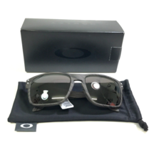 Oakley Sunglasses OO9102-W955 Gray Woodgrain Frames Prizm Black Polarize... - £93.02 GBP