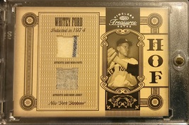 Gold timeless treasure New York Yankees whitey Ford 1/1 ioN - $10,000,000.00