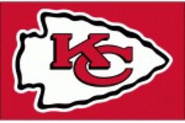 xw Kansas City Chiefs NFL Football Logo Poster Art Decor 12x8in Metal Si... - $24.74