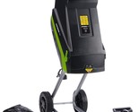 Green/Black 15-Amp Electric Corded Chipper/Shredder By Earthwise Gs015 With - $213.99