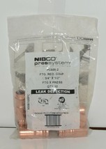 Nibco 9008105PC PC600 2 Wrot Copper Fitting Reducing Coupling 3/4 Inch by 1/2 image 1