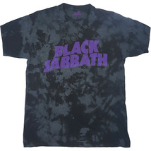 Black Sabbath Wavy Logo Official Tee T-Shirt Mens Unisex - $34.20