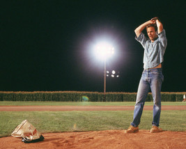 Kevin Costner in Field of Dreams floodlit baseball field iconic 16x20 Canvas Gic - £55.94 GBP