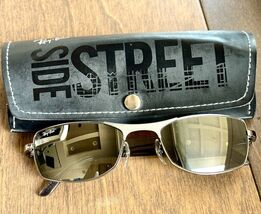 NEW VINTAGE B&amp;L RAY-BAN GUNMETAL MIRROR SIDESTREET W2341 SQUARE SUNGLASS... - $250.00