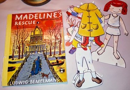 Madeline&#39;s Rescue by Ludwig Bemelmans Puffin Books 1981 plus bonus! - $10.00