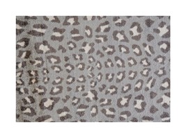 2&#39; X 3&#39; Gray and Brown Cheetah Washable Floor Mat - $1,445.18 MXN