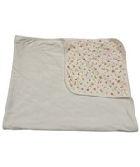 Gymboree Baby Blanket Floral White Cotton Applique Flowers Butterfly 200... - $207.78 CAD