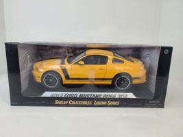 1/18 Shelby Collectibles Legend Series 2013 Ford Mustang Boss 302 Yellow... - $197.99