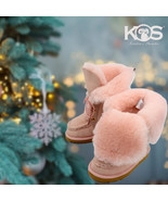 KOS Debby Toddler Australian Twin-Face Sheepskin Winter Boots  - $108.08 CAD
