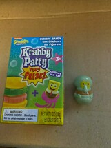 Krabby Patty Plus Prize (PRIZE ONLY) 1&quot; Squidward Figurine *NEW* j1 - $228.26 MXN