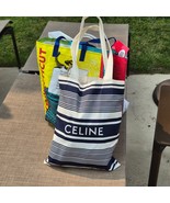 NEW CELINE New eco bag canvas tote bag blue Navy Qty: 1 - $1,844.19 MXN