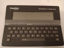 Franklin LM-2000 Language Master Electronic Dictionary &amp; Thesaurus Vinta... - £39.61 GBP