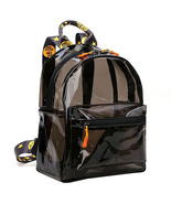 Womens Clear Mini Backpack Heavy Duty Transparent Small Book Bag for Col... - €34,94 EUR