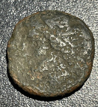 275-215 BC Sicile Syracuse Hieron II AE 19.2mm ; 5.35g Poseidon &amp; Trident Pièce - £15.46 GBP