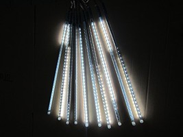 Golandstar 30cm 11.8 inch 360 Leds Meteor Shower Rain LED Lights 10 Tube Snowfal - £19.97 GBP