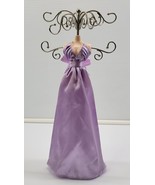 *L) Home Elements Vanity Purple Dress Jewelry Organizer Display Tree 14.... - £11.09 GBP