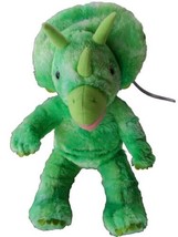 Build A Bear Green Triceratops Dinosaur Plush Toy Stuffed Animal ROARS B... - £18.98 GBP