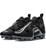 Nike Mens Nike Alpha Menace Pro 3 Black Football Shoes CT6649-010 Size 10.5 - £78.09 GBP