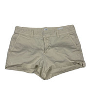 Gap Women Size 6 (Measure 29x3) Ivory Chino Shorts - $7.86