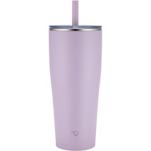 Zojirushi SX-HA89H-VM Stainless Tumbler with Straw 30 ounces Mauve Purple - £50.16 GBP