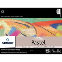 Canson Drawing Pad Mi-Teintes, 12&quot;X16&quot;, Colors May Vary - $36.99