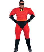 The Incredibles Mr. Incredible Mens Costume Disney Pixar Plus XXL 48-52 NEW - $1,527.98 MXN