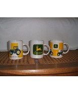 John Deere logo coffee mugs, set of 4 - £27.97 GBP