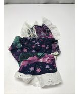 Purple Floral Dog Dress Costume Dogwear Outdoorwear Size XS   KG - $145.27 MXN