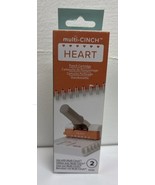 American Crafts We R Memory Keepers Multi-Cinch Heart Punch Cartridge #6... - $24.34
