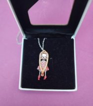 RARE DISCONTINUED Genuine Swarovski  POLLY DOLL Pendant/Necklace - £74.71 GBP