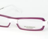 BERNHARD FREEZ 0179 Ciruela / Blanco Hecho Único Gafas 49-14-150mm Alemania - $96.70