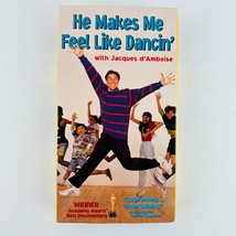 He Makes Me Feel Like Dancin VHS Video Jacques d&#39;Amboise ~ RARE Hard To Find ~ - £92.49 GBP