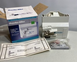 Proctor Silex Under Cabinet Can Opener Spacemaker C4434 w/ Original Box Tested - £20.82 GBP